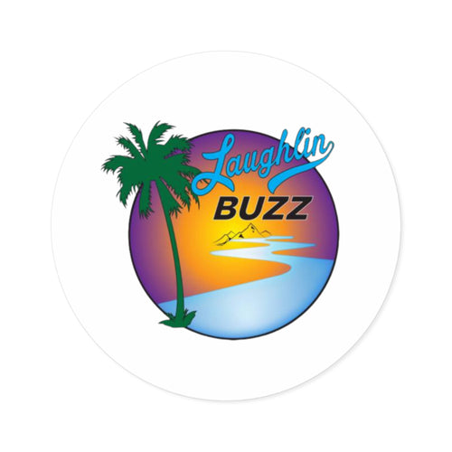"Laughlin Buzz" Sticker