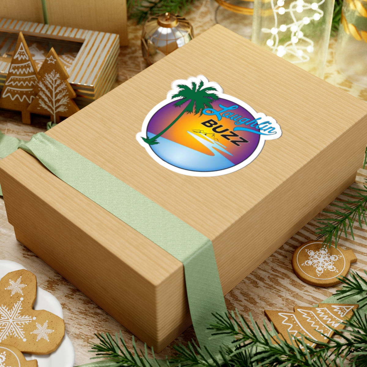 Laughlin Buzz Sticker