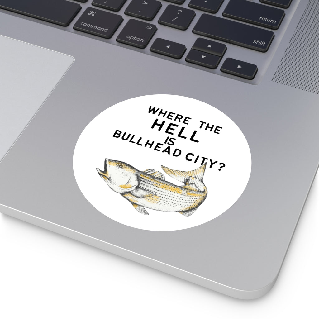 Bullhead City Round Sticker