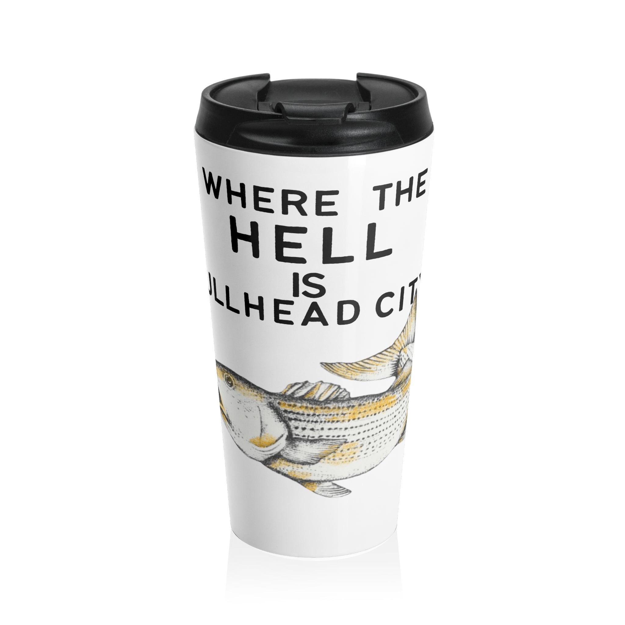 Bullhead City Stainless Steel Travel Mug